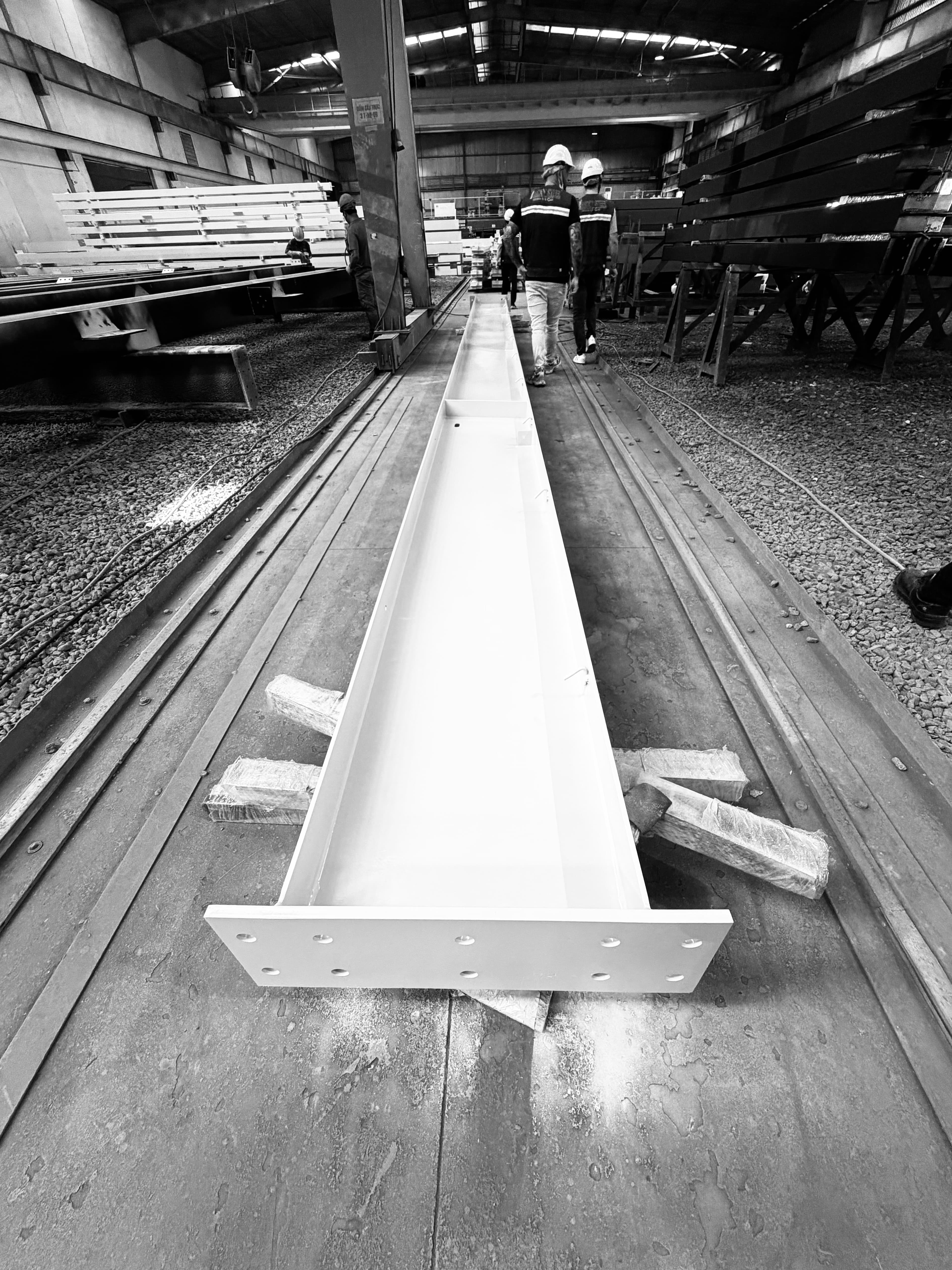 Structural steel beams