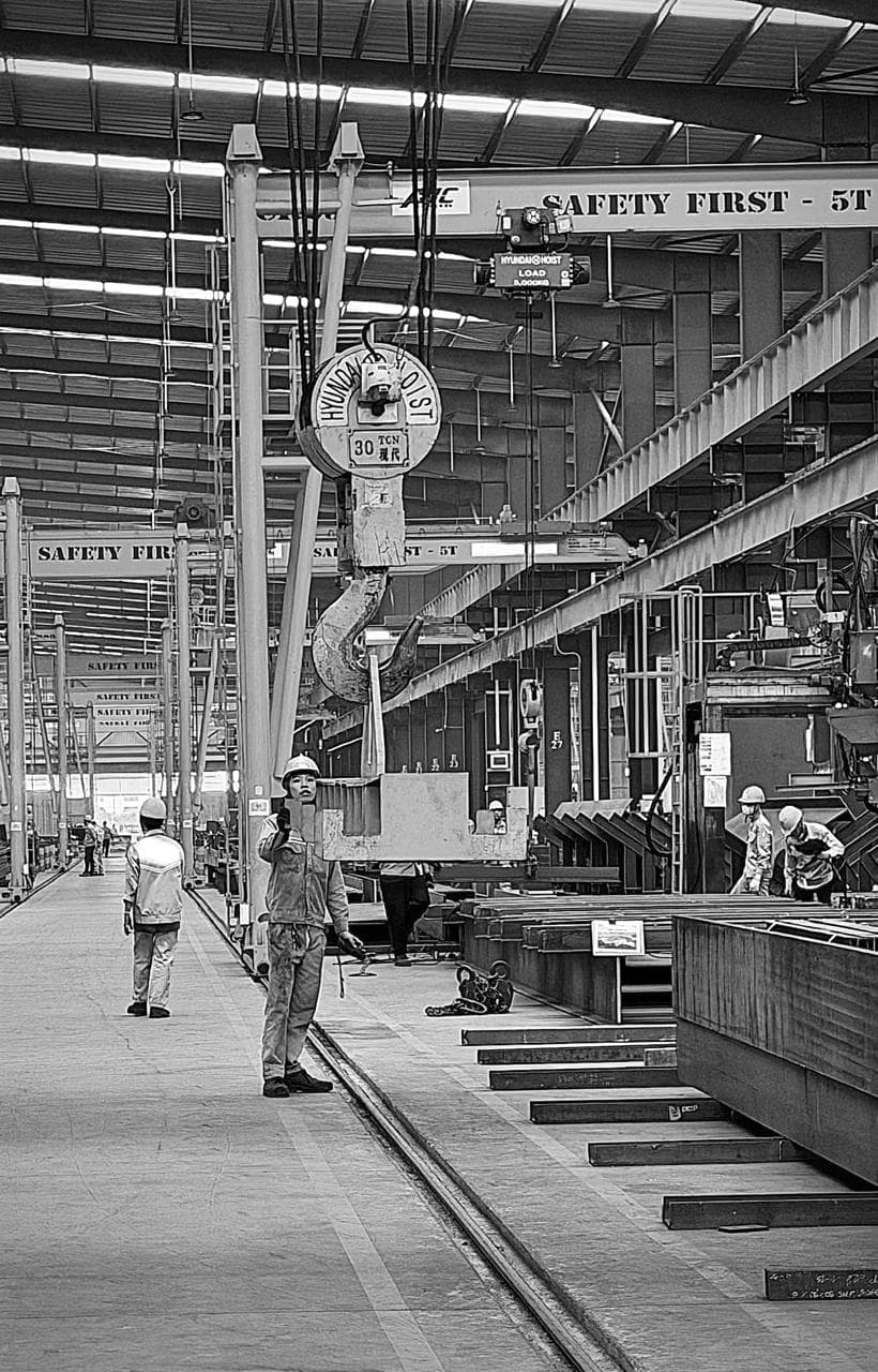 Steel manufacturing facility